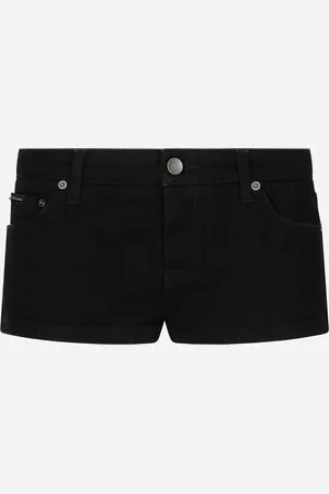 Dolce & Gabbana Denim Shorts - Woman Denim And Jeans Multi-colored 44