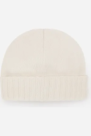 Dolce & Gabbana Cashmere Hat With Dg Logo Embroidery - Woman Hats And Gloves Onesize