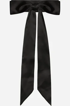 Dolce & Gabbana Silk Satin Tie Belt - Woman Belts 36