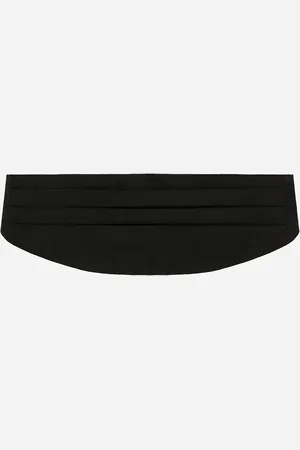 Dolce & Gabbana Silk Satin Cummerbund - Woman Belts Fabric 36
