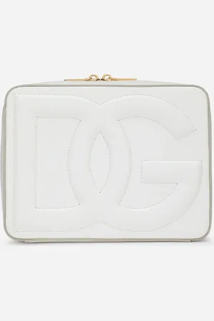 Dolce & Gabbana Medium Calfskin Camera Bag With Logo - Woman Shoulder And Crossbody Bags Leather Onesize