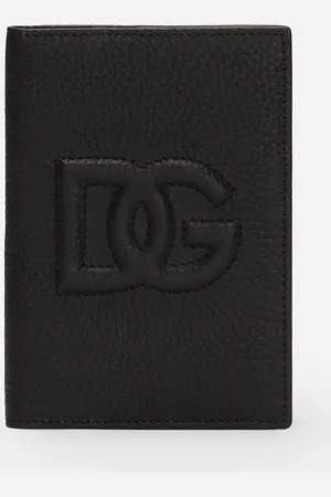 Dolce & Gabbana Dg Logo Passport Case - Man Wallets And Small Leather Goods Onesize