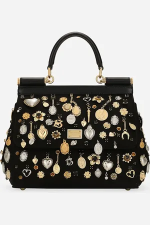 Dolce & Gabbana Medium Sicily Handbag - Woman Handbags Multi-colored Onesize