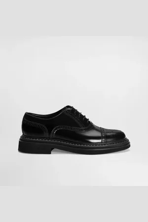 Dolce & Gabbana Brushed Calfskin Oxfords - Man Lace-ups Leather 44
