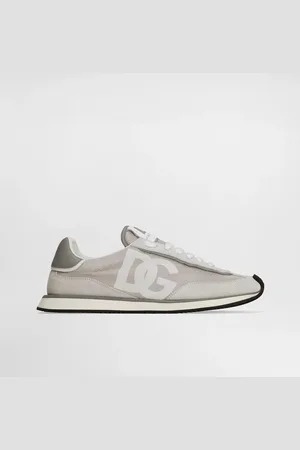 Dolce & Gabbana Mixed-material Dg Cushion Sneakers - Man Sneakers 39