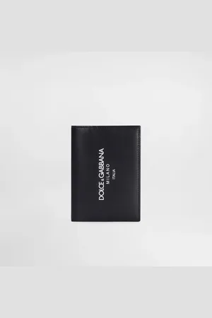 Dolce & Gabbana Calfskin Passport Case - Man Wallets And Small Leather Goods Leather Onesize