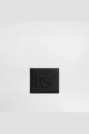 Dolce & Gabbana Dg Logo Bifold Wallet - Man Wallets And Small Leather Goods Onesize