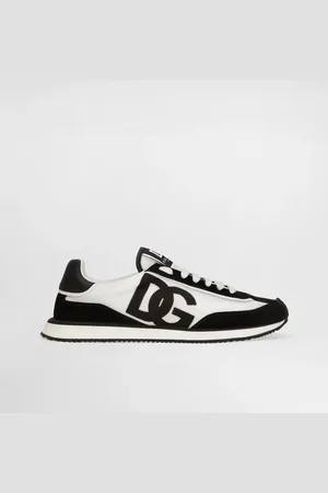 Dolce & Gabbana Mixed-material Dg Cushion Sneakers - Man Sneakers 39