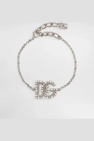 Dolce & Gabbana Fine Link Bracelet With Dg Logo - Woman Bijoux Metal Onesize