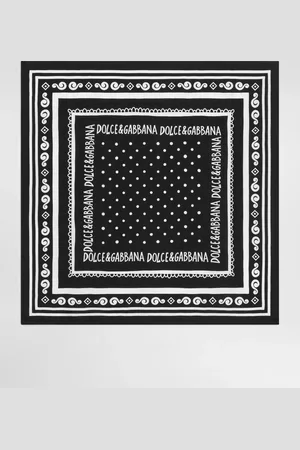 Dolce & Gabbana Bandanna- Silk Scarf - Man Scarves And Silks Onesize