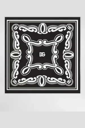 Dolce & Gabbana Bandanna- Silk Scarf - Man Scarves And Silks Pz