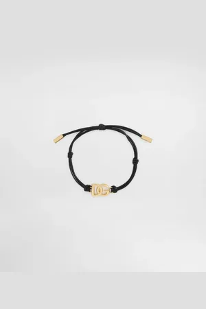 Dolce & Gabbana Cord Bracelet With Dg Logo - Man Bijoux Multi-colored Metal Onesize