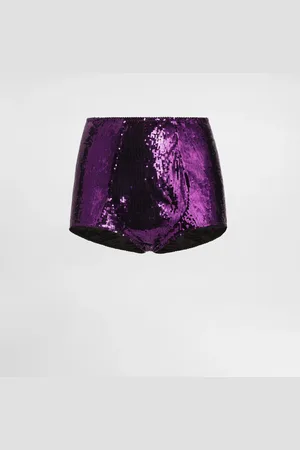 Dolce & Gabbana Sequined High-waisted Panties - Woman Underwear 1