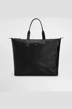 Dolce & Gabbana Large Crocodile-print Calfskin Shopper - Man Shoppers Onesize