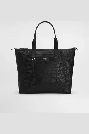 Dolce & Gabbana Medium Crocodile-print Calfskin Shopper - Man Shoppers Onesize