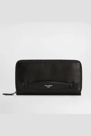 Dolce & Gabbana Zip-around Calfskin Wallet - Man Wallets And Small Leather Goods Onesize