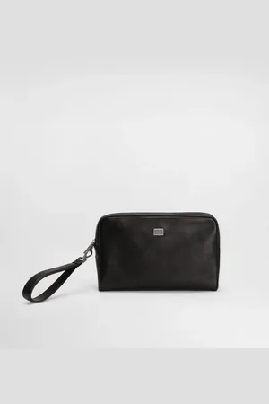 Dolce & Gabbana Calfskin Pouch - Man Briefcase And Clutches Onesize