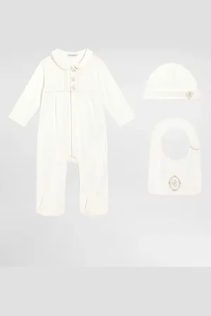 Dolce & Gabbana 3-piece Piqué And Interlock Gift Set - Man Gift Sets And Babygrows Multi-colored 0/3 Months