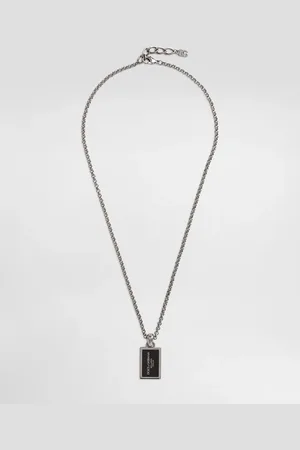 Dolce & Gabbana Metal Necklace With Logo - Man Bijoux Metal Onesize