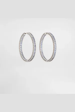 Dolce & Gabbana Anna Earrings In Gold 18kt With Blue Sapphires - Woman Earrings Gold Onesize