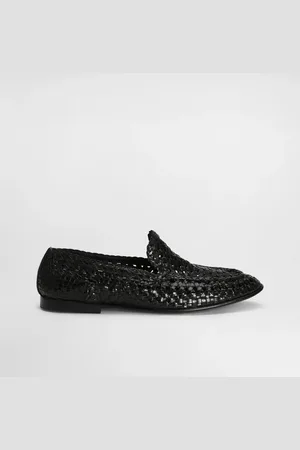 Dolce & Gabbana Polished Goatskin Slippers - Man Driver Shoes And Loafers 39