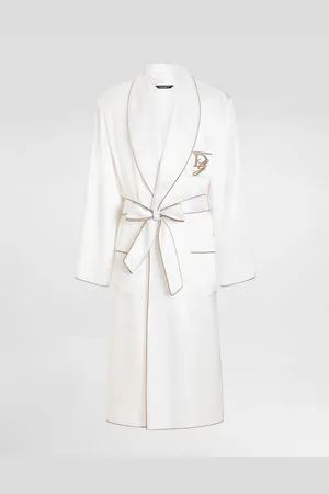 Dolce & Gabbana Silk Robe With Embroidery - Man Underwear And Loungewear Silk 44