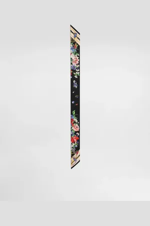 Dolce & Gabbana Floral- Twill Headscarf (6x100) - Woman Scarves And Silks Onesize