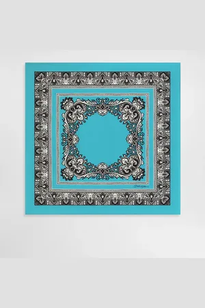 Dolce & Gabbana Silk Scarf With Liquor - Man Scarves And Silks Onesize