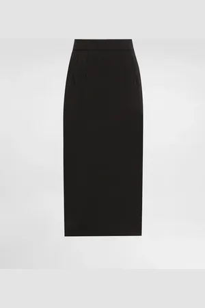 Dolce & Gabbana Technical Cady Calf-length Pencil Skirt - Woman Skirts 36