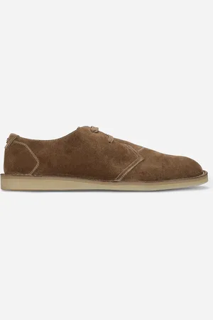 Dolce & Gabbana Suede Derby Shoes - Man Lace-ups 40