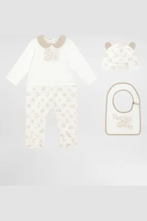 Dolce & Gabbana 3-piece Jersey Gift Set With Moon And Star Print - Man Gift Sets And Babygrows Multi-colored 3/6 Months