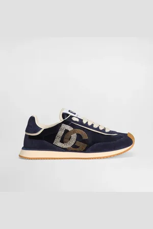 Dolce & Gabbana Mixed-material Dg Cushion Sneakers - Woman Sneakers 36