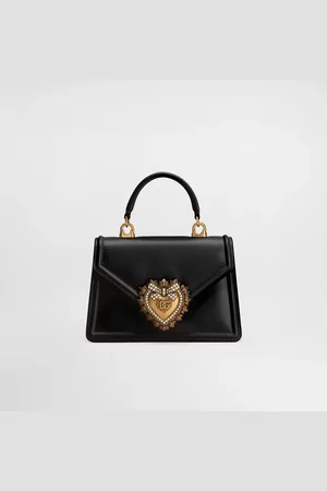 Dolce & Gabbana Small Smooth Calfskin Devotion Bag - Woman Shoulder And Crossbody Bags Leather Onesize
