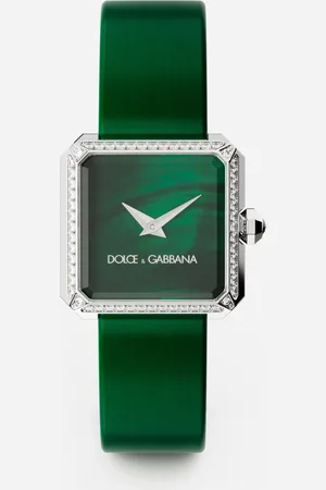 Dolce & Gabbana Sofia Steel Watch With Colorless Diamonds - Woman Watches Green Onesize
