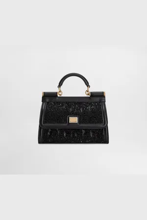 Dolce & Gabbana Small Sicily Handbag - Woman Handbags Black Onesize
