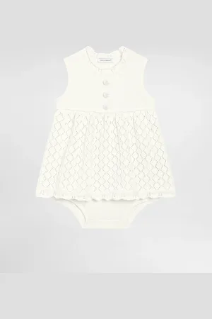 Dolce & Gabbana Sleeveless Cotton Dress - Woman Dresses 3/6 Months