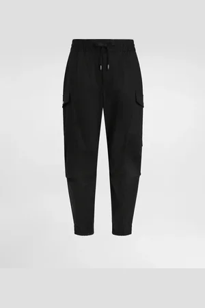 Dolce & Gabbana Cotton Cargo Pants With Branded Tag - Man Pants And Shorts Cotton 44