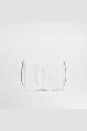 Dolce & Gabbana Calfskin Logo Crossbody Bag - Woman Shoulder And Crossbody Bags Leather Onesize