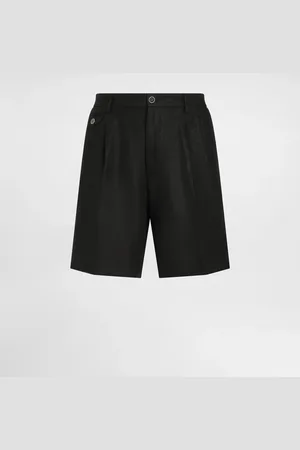 Dolce & Gabbana Linen Shorts - Man Pants And Shorts Linen 44