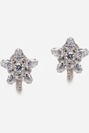 Dolce & Gabbana Primavera Earrings In With Diamonds - Woman Earrings Onesize