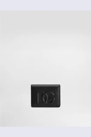 Dolce & Gabbana Calfskin Wallet With Dg Logo - Woman Wallets And Small Leather Goods Leather Onesize