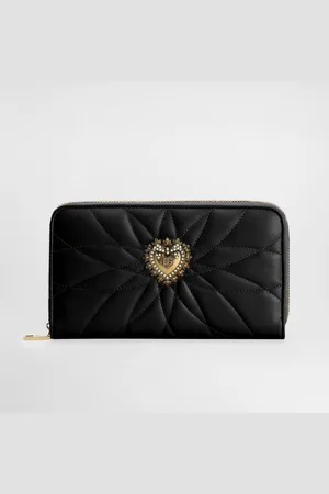 Dolce & Gabbana Zip-around Devotion Wallet - Woman Wallets And Small Leather Goods Leather Onesize