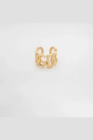 Dolce & Gabbana Ear Cuff Earrings With Dg Logo - Woman Bijoux Metal Onesize