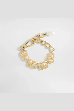 Dolce & Gabbana Link Bracelet With Dg Multi-logo - Woman Bijoux Metal Onesize