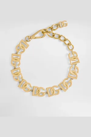 Dolce & Gabbana Choker With Multiple Dg Logos - Woman Bijoux Metal Onesize