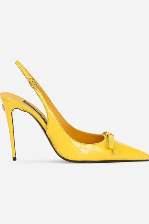 Dolce & Gabbana Patent Leather Slingbacks - Woman Pumps And Slingback 37
