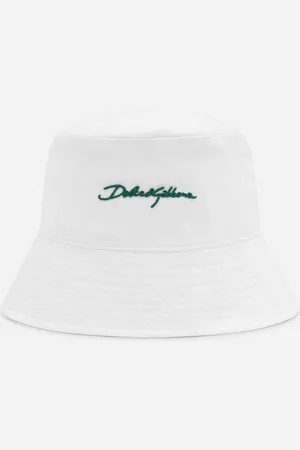 Dolce & Gabbana Bucket Hat With Logo - Man Hats And Gloves 59
