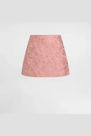 Dolce & Gabbana Floral Matelassé Jacquard Miniskirt - Woman Skirts 40