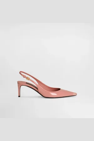 Dolce & Gabbana Polished Calfskin Slingbacks - Woman Pumps And Slingback Leather 36.5