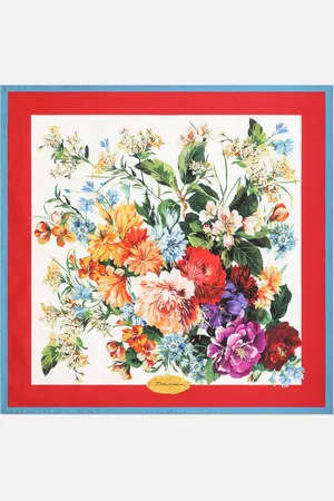 Dolce & Gabbana 70x70 Silk Twill Foulard - Woman Scarves And Silks Onesize